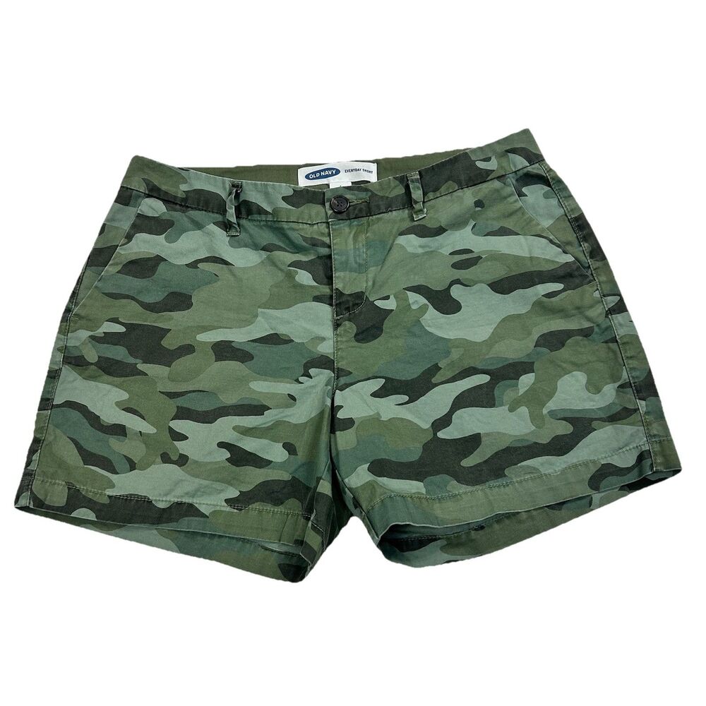 Old Navy Shorts 4 Everyday Midrise Lightweight Camo Grunge Skater Streetwear